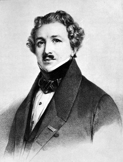 Louis Jacques Mandé Daguerre (1787-1851) - Henri Grevedon